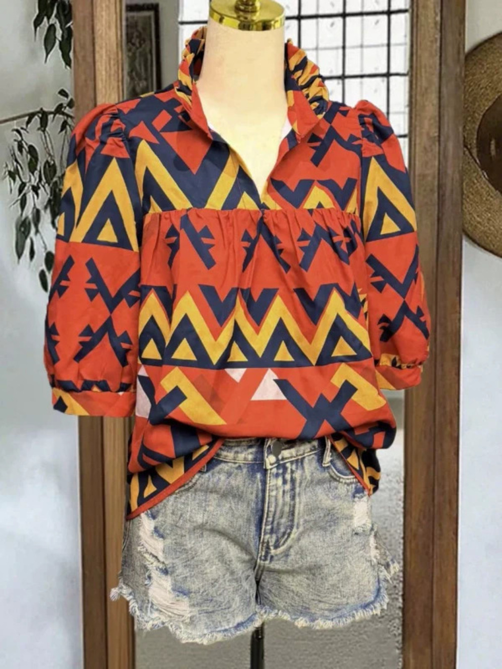 ZARA Independent Printed Polo Shirt